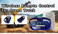 Control Remoto para Grúas DLK, Controles Industriales para Bombas de Concreto, Excavadoras, Vehículos Forestales y de Trabajo en Terrenos Accidentados, Mejora la Seguridad
