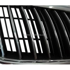 ครึ่ง Chrome สีดําด้านหน้ารถยนต์สําหรับ <span class=keywords><strong>Corolla</strong></span> <span class=keywords><strong>Altis</strong></span> <span class=keywords><strong>2003</strong></span> 2004 2005 2006 2007 กระจังหน้าอะไหล่รถยนต์ - Product Image 2