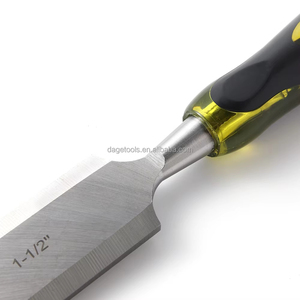 Factory Direct Selling Woodworking With Plastic Handle Chrome Vanadium Steel Flat <strong>Chisel</strong> Tools - Product Image 5