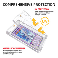 Vente en gros 360PT porte-cartes magnétique chargeurs supérieurs manchon Sport Trading Standard Sport porte-cartes étuis