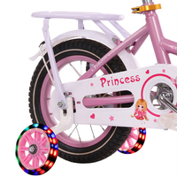 Bicyclette pour enfants, vélo de poussette avec siège arrière, cadeau pour bébé, #12 #/14 #/16 #/18 #