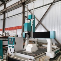 Fraiseuses CNC 5 axes travail du bois routeur CNC 5 axes pour mousse routeur CNC à axe rotatif 360 degrés