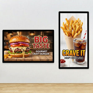 OEM/ODM 55 Inch <b>Wall</b> Mounted Digital Signage Indoor LCD Advertising Poster Screen for Mall & Hotel High-Brightness <b>Display</b> 350 C - Product Image 1