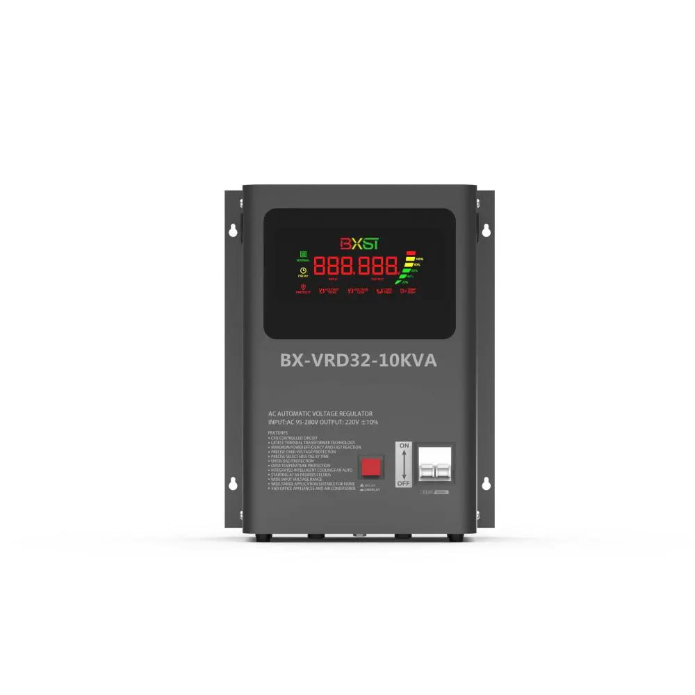 Regulador de voltaje automático de 10KVA, regulador de voltaje de CA para hogar pequeño, BX-VRD32