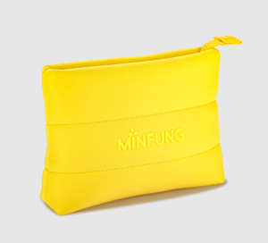 Bolsa de Cosméticos MINFUNG para Mujer, Acolchada, de Neopreno, con Cierre, Ecológica, Impermeable, Portátil, Organizador de Productos para el Cuidado de la Piel - Product Image 4