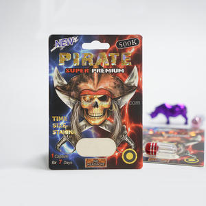 บรรจุภัณฑ์ยาเสริมสมรรถภาพทางเพศชาย Rhino สำหรับขายส่ง สำหรับผู้ชายที่มีปัญหาการแข็งตัวของอวัยวะเพศ ยาเพิ่มสมรรถภาพทางเพศชาย บรรจุภัณฑ์แบบแผงเดี่ยวในกล่องโชว์ - Product Image 6