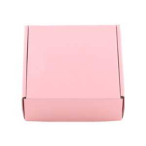 Bao bì tái chế gói quà tặng sang trọng Gấp nắp tắt màu hồng hộp bưu phẩm carton sóng hộp giấy cho gói - Product Image 3