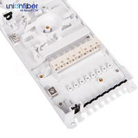 Boîtier de terminaison optique mural 8 ports Nap Box pour utilisation intérieure et extérieure avec adaptateurs SC pour FTTH