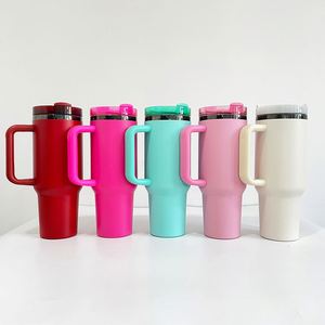 Large Capacity H2.0 Thermos Black Plated <b>40oz</b> Travel <b>Tumbler</b> Stainless Steel <b>40oz</b> Custom logo <b>Tumbler</b> <b>40oz</b> <b>Tumbler</b> <b>with</b> <b>Handle</b> - Product Image 1