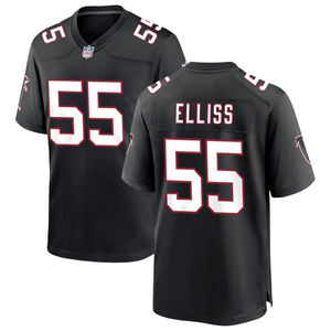 Nouvelle arrivée de maillots de football américain Atlanta personnalisés pour hommes, logos brodés cousus - Product Image 6