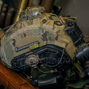 エマーソンギア迷彩ヘルメットアクセサリー戦術コンバットヘルメットカバー（AGスタイル、OPS-CORE、ファストヘルメット対応） - Product Image 5