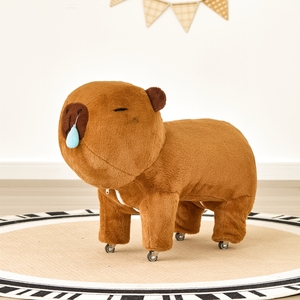 Tabouret avec poulie <span class=keywords><strong>sans</strong></span> <span class=keywords><strong>marque</strong></span> Tabouret capybara en peluche - Product Image 2