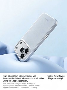 Funda Magnética Delgada de Piel Sintética Benks para iPhone Serie 17 Pro - Product Image 2