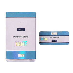 Ensemble d'emballage de peptides, conception de marque personnalisée, double flacon, 5 flacons, boîte en papier, étiquette de flacon d'eau de mer de 2 ml avec plateau en plastique - Product Image 4