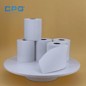 Papel Térmico para Impresora Mini de Alta Calidad, Rollo de Papel Térmico para Recibos, Rollo de Papel para Recibos POS, 57x40mm, 55gsm, Alto Contraste, Venta al Por Mayor - Product Image 1