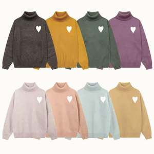 El fabricante personaliza suéteres de lujo de manga larga, suéteres de punto con cuello redondo y suéteres de punto para hombre. - Product Image 5