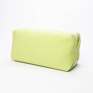 Sac cosmétique en toile de coton recyclable, grand sac de rangement pour les soins de la peau et les trousses à crayons, logo personnalisé OEM - Product Image 3