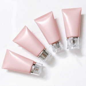 2 Oz Losion Lembut Merah Muda Romantis, 2 Oz Tabung Kosmetik Pembersih Wajah, Krim Remas - Product Image 6