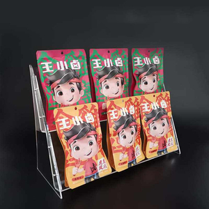 Đa chức năng Acrylic truy cập hàng đầu trong suốt 2/3 Tier Acrylic Brochure tờ rơi mỹ phẩm hiển thị đứng chủ Rack kệ - Product Image 2