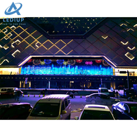 LEDIUP Publicité Fenêtre en verre Transparent LED Display Indoor Mesh Transparent Grille d'écran pour centre commercial