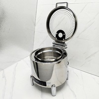 Fournitures pour restaurants et hôtels Huadison, chauffe-soupe électrique en acier inoxydable de 13 L, buffet commercial, contrôle numérique intelligent, A++