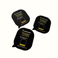 بطاقة NFC أكريليك غير قياسية N213 215 مع طباعة مخصصة لرمز QR بتردد 13.56 ميجاهرتز لهواتف آيفون وأندرويد
