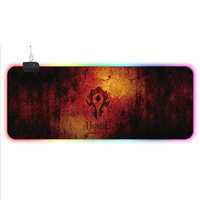 Tapis de souris LED pour jeux