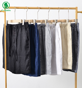 Custom <strong>Linen</strong> <strong>Shorts</strong> <strong>Mens</strong> Manufacturers Wholesale Casual Drawstring <strong>Shorts</strong> Summer Vacation Loose Fit Plus Size Clothing - Product Image 6