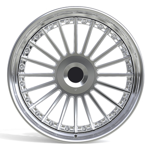 Rines Forjados Mforged 2/3, Acabado Pulido y Cepillado Albina, 112/120 Pulgadas, Aleación de Aluminio T6-6061, Rines Personalizados para E92 E93 M3 M4 G80 - Product Image 2
