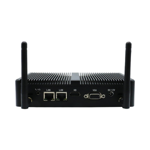 EGLOBAL Intel Celeron J4125 Mini PC sin ventilador VGA Pantalla Dual 4GB/<span class=keywords><strong>8GB</strong></span> <span class=keywords><strong>DDR4</strong></span> <span class=keywords><strong>RAM</strong></span> MSATA SSD/HDD Dual LAN Dual COM Windows 10 Nuevo EE. UU. - Product Image 1