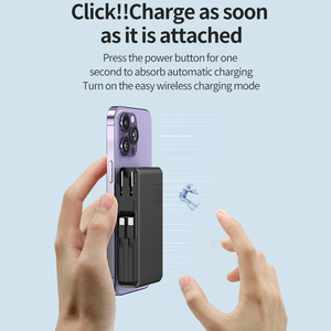 <span class=keywords><strong>Ofertas</strong></span> Destacadas: Base de Carga Inalámbrica Multifuncional con Imán, Cargador Portátil Rápido para Todos los Móviles - Product Image 5