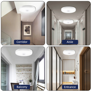 Modern Design Smart <strong>Infrared</strong> Acrylic Fast Installation Round Motion <strong>Sensor</strong> Control Flush Mount Ceiling Light <strong>Led</strong> Ceiling Light - Product Image 5