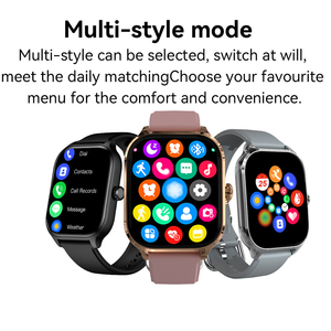 Montre connectée étanche à bas prix compatible avec les téléphones Apple iPhone Samsung Android, contrôle par application, pour hommes et femmes - Product Image 5
