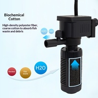 Mini compresseur d'air Jeneca avec filtre pour petit aquarium, pompe de filtration submersible, purificateur d'eau, système de filtration