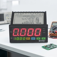 Tachymètre numérique MYPIN, affichage à 6 chiffres, fréquence, vitesse en ligne, RS232 Modbus, précision 0,1%, 90-260V