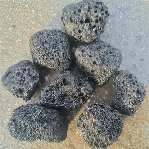 Pierre de lave volcanique naturelle rouge et noire pour le substrat des succulentes, le filtre d'aquarium et le paillis de jardin - Emballage personnalisé disponible - Product Image 3