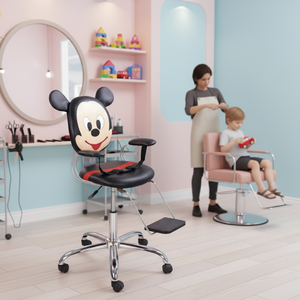 เก้าอี้ตัดผมชาย เก้าอี้บาร์เบอร์สำหรับร้านตัดผมชาย เก้าอี้เสริมสวยทำผมทำเล็บสำหรับช่างทำผมร้านเสริมสวย - Product Image 1