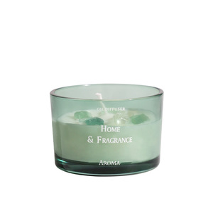 Grands pots en verre transparent coloré de luxe, cadeau pour mariage et Saint-Valentin, pour bougies - Product Image 2