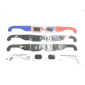 Venta al por mayor ISO Certificado Solar <span class=keywords><strong>Eclipse</strong></span> Gafas Diseño Personalizado <span class=keywords><strong>Eclipse</strong></span> Ver 3D Gafas de Papel - Product Image 1