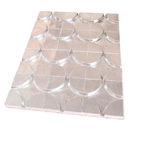 Plancher chauffant XPS. Panneau d'isolation thermique facile à installer XPS + Module de chauffage au sol en aluminium, panneau isolant PS.