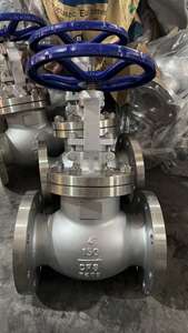 Valvola colata in acciaio inox argento di alta qualità manuale del volantino flangia tipo Z41W-150LB-8in valvola a saracinesca - Product Image 4