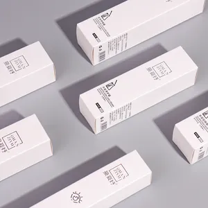 Imballaggio di lusso scatola personalizzata imballaggio cosmetico pieghevole scatola di prodotti imballaggio cosmetico per lozione