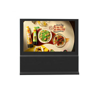 Écran d'affichage LCD publicitaire sur pied, 55 pouces, haute luminosité, extérieur, IP65, étanche, tactile, kiosque numérique