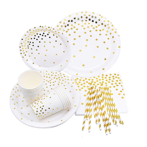 Assiettes à vaisselle en papier kraft jetables 6 9 10 12 pouces compostables écologiques imprimées sur mesure pour les fêtes, les restaurants et les fournitures en vrac - Product Image 4
