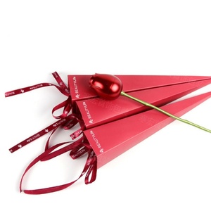 Jewelry Packaging <b>Gift</b> <b>Box</b> Creative Revolving Rose Model Tanabata Valentine's Day Proposal Confession Ring Necklace <b>Earring</b> - Product Image 2