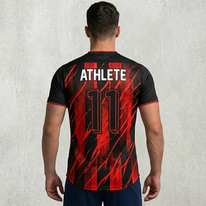 Maillot de football TOP 2026, nouveau design, séchage rapide, maille respirante, sublimation de qualité supérieure, anti-humidité, pour hommes - Product Image 2