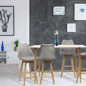 Fournisseur de tables et chaises de bar modernes nordiques <span class=keywords><strong>pour</strong></span> cafés, tables de bar à pieds hauts, tables de salle à manger murales <span class=keywords><strong>pour</strong></span> <span class=keywords><strong>balcon</strong></span> et fenêtre à domicile - Product Image 4