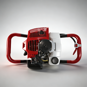 Taladro Manual a Gasolina de Dos Tiempos ADEYTOS 52CC 44-5 de Acero Inoxidable con 48.97ft-lb de Torque Máximo para Operación Individual - Product Image 3