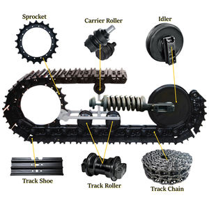 Parti del carro escavatore EX200 EX300 EX400 EX800 EX1200 EX1200 Zaxis110 210 per escavatore <span class=keywords><strong>Hitachi</strong></span> rullo rullo inferiore - Product Image 4