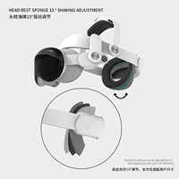 Desain baru aksesoris ikat kepala lipat tali kepala Headset VR dapat disesuaikan nyaman